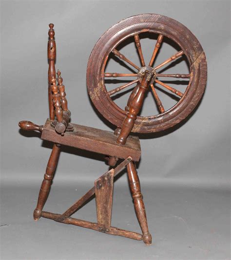 antique spinning wheel value|antique spinning wheel prices.